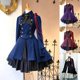 thumbnail image 1 of Vestido de princesa de retazos con cuello cuadrado y corte gótico Vintage para mujer a la moda, Cosplay, 1 of 3