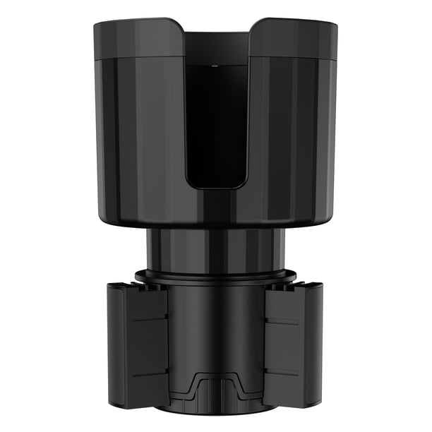 Adaptador expansor de portavasos para automóvil (ajustable): se adapta a Hydro Flask, Yeti, Nalgene, dentro de 105 mm. Botellas y bebidas grandes