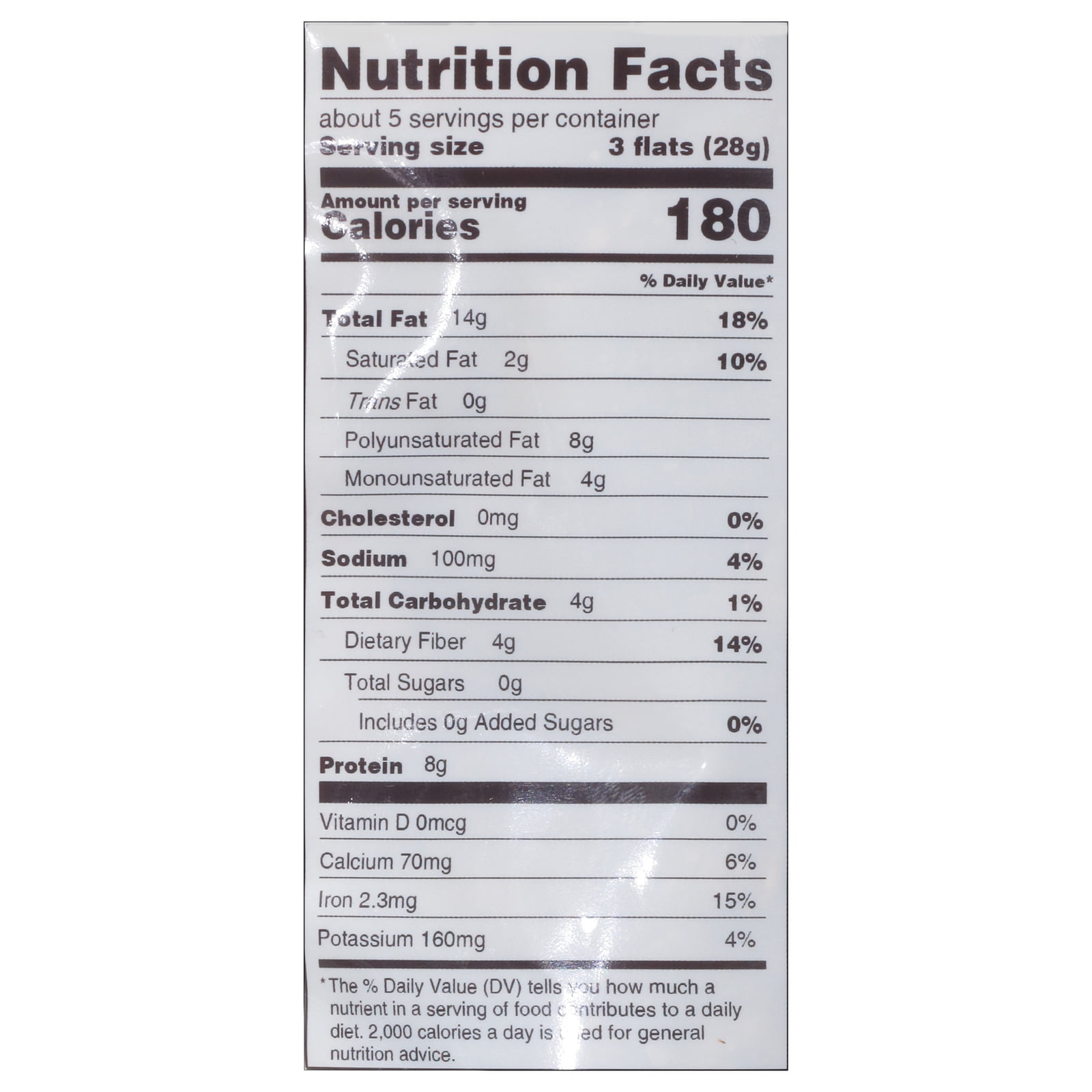 Ellas Flats - Crisp All Seed Snack Flats - 4.8 OZ, Case of 6