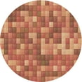 thumbnail image 1 of Ahgly Company Machine Washable Indoor Square Transitional Grapefruit Red Area Rugs, 3' Square, 1 of 1