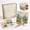 19# The Lord, variant on Psalms of Comfort & Strength Sea Glass Art Kit, Christian DIY Craft Kit with Inspirational Bible Verse Design, Religious Gift for Women, Faith Home Decor Wall Art,Be Still