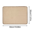 thumbnail image 5 of Sisal Cat Scratching Pad Self Adhesive Cat Scratcher Mat Wall Mounted Non Shedding Cat Scratching Board for Sofa Protection Durable Sisal Single Pack, 5 of 9