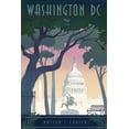 thumbnail image 5 of Washington, DC, Nation's Capitol, Lithograph, Lantern Press, Premium Playing Cards, 52 Card Deck with Jokers, USA Made, 5 of 5