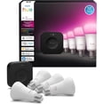 thumbnail image 2 of Kit de inicio de bombillas inteligentes Philips Hue Bridge Pro con 4 bombillas A19 E26, 2 of 9