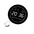 thumbnail image 3 of DOLITY LED Digital Clock Calendar Multipurpose Desktop Clock for Mall School Office White Digital, 3 of 9