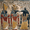 Egyptian Hieroglyphs, variant on Cocktail Aperol Spritz Canvas Print, Decor for Kitchen, Bar, Restaurant, Living Room, Cafe