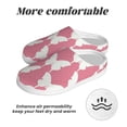 thumbnail image 6 of Lsque Butterfly 2 Pattern Womens Comfort Cotton on Scuff With Memory Foam and Anti-skid Sole Slipper-42/43, 6 of 7