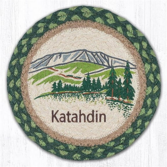 Capitol Importing 80-703K 10 x 10 in. MSPR-703 Katahdin Printed Round Trivet