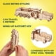 thumbnail image 3 of Kit de maqueta de minilocomotora UGEARS Puzzle 3D con banda elástica, 3 of 7