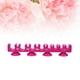 thumbnail image 3 of GOOHOCHY Porta brochas de maquillaje de silicona portátil con 4 ventosas Brocha de maquillaje Organizador de cosméticos Estante de brochas de secado Herramienta de belleza (Rosa roja), 3 of 7