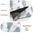 thumbnail image 6 of Abstract Art Fish Blue Area Rugs 8'x10', Washable Small Throw Rugs for Living Room Patio, Coastal Ocean Summer Marine Life Indoor Outdoor Rug Non-Slip Low Pile Carpet Runner Reversible Floor Mats, 6 of 8