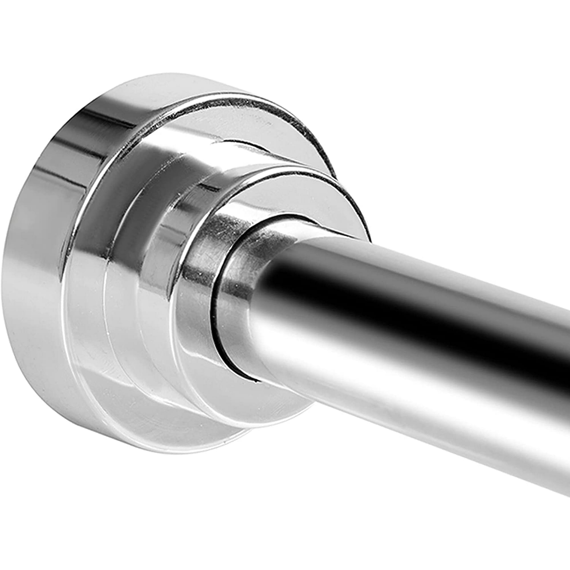 Stainless Steel Shower Curtain Spring Tension Rod No Drill Rust Proof