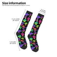 thumbnail image 5 of Balery Bright Mushrooms Fun Novelty Socks Men'S Women'S Crew Socks Funny Crazy Novelty Socks Quirky And Cool Socks, 5 of 9