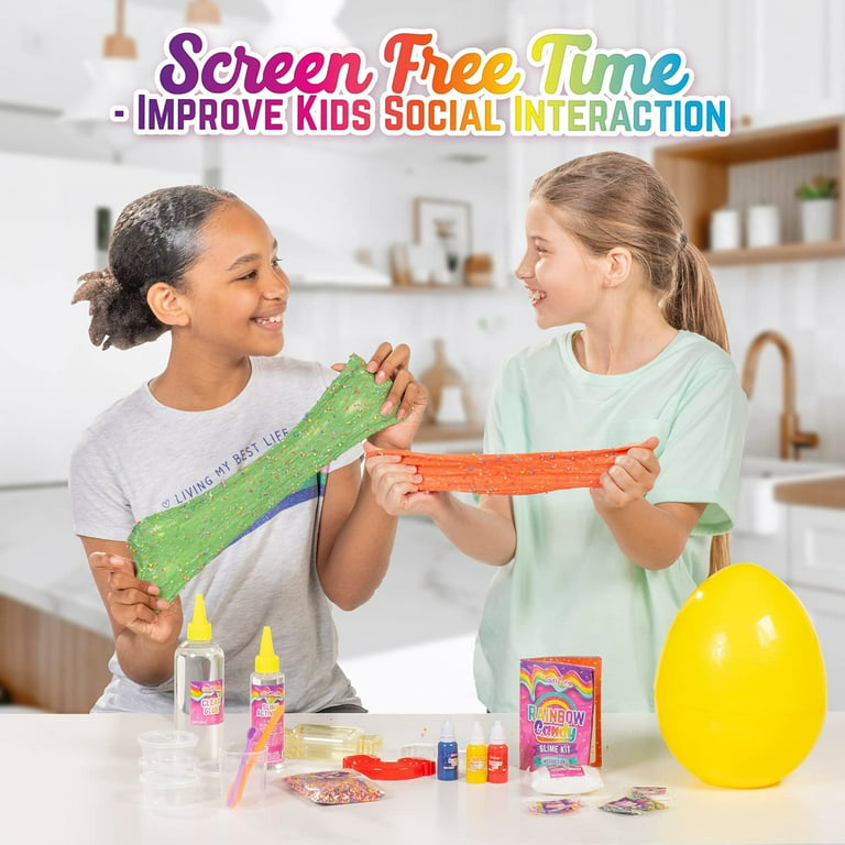 Buy GirlZone Unicorn Egg Sparkly Surprise Slime Kit for Kids
