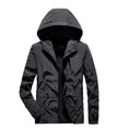 thumbnail image 2 of Deal of the Week Ofreoo Men's Thin Jacket Casual Sports Windbreaker Long Sleeve Hooded Casual Outwear Jackets Men's Lightweight Jackets, 2 of 3