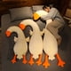 thumbnail image 4 of Dibujos animados 100-150cm juguetes de peluche de ganso gigante muñeco de dinosaurio cojín de almohada largo regalo de cumpleaños Brinquedos animales suaves, 4 of 5
