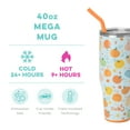 thumbnail image 2 of Swig Life 40oz Mega Mug | Insulated Stainless Steel Tumbler with Handle | Pumpkin Spice, 2 of 7