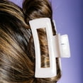 thumbnail image 3 of Gimme Pinces à Cheveux Rectangulaires, Violet & Crème, 2 Cpt, 3 of 7