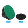 thumbnail image 3 of Uxcell 2Pcs Air Hockey Pushers 75mm with Pads and 4Pcs Air Hockey Pucks, Handles Paddles Replacement Accessory, 3 of 6