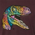 thumbnail image 2 of Dean Russo Raptor Animal Lover Mens Premium Tri Blend T-Shirt, Cardinal, Small, 2 of 6