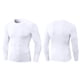 thumbnail image 5 of Camisetas 3pcs Camisetas de Compresión de Manga Larga Atlética para Hombres Camiseta de Abrenamiento Seco Rápido Que Corría Tops, 5 of 7