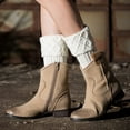 thumbnail image 1 of Festive Knitted Leg Warmers for Party Outfits and Dance Events with Holiday Pattern Design, 1 of 3