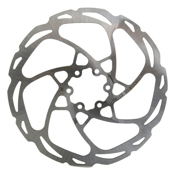 Hayes D-Series Disc Brake Rotor - 180mm, 6-Bolt, Silver