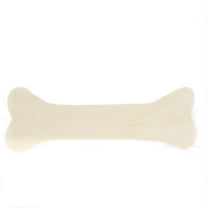 Package of 36 Unfinished Wooden Dog Bone Cutouts for Crafting