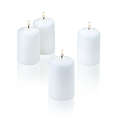 1 white pillar unscented candle burn time 18 hours candle burn time chart