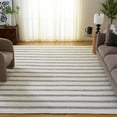 thumbnail image 2 of SAFAVIEH Vermont Zahara Striped Area Rug, Black/Ivory, 8' x 10', 2 of 11