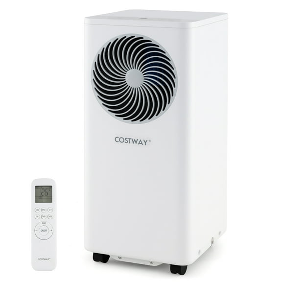 Costway 8200 BTU Portable Air Conditioner 3-in-1 Floor AC Unit with Fan & Dehumidifier