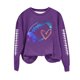 thumbnail image 3 of Ailaofu Womens Long Sleeve Shirt Pullover Tops, Loose Casual Crewneck T-Shirt Lightweight Sweatshirt, 3 of 3