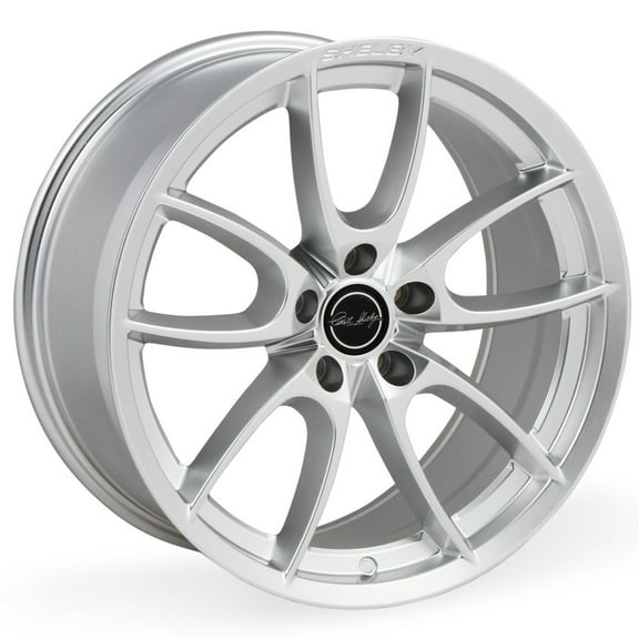 Wheel Shelby Cs5 19X11 Hyper Silver Fits select: 2005-2006,2010-2020 FORD MUSTANG