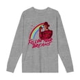 thumbnail image 5 of A Nightmare On Elm Street Follow Your Dreams Adult Heather Gray Crew Neck Long Sleeve Tee-Small, 5 of 7