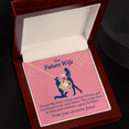 thumbnail image 6 of To My Fiancee  Fiancee Birthday Infinity Knot Necklace Message Card, 6 of 17