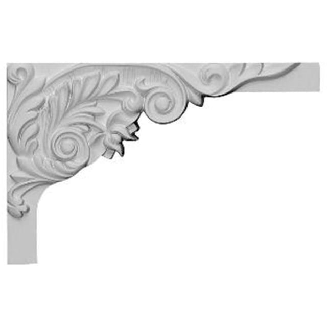 Ekena Millwork SB11X07SP-R 11 In. W X 7 In. H X .62 In. D Architectural Springtime Stair Bracket- Right
