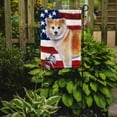 thumbnail image 2 of Carolines Treasures BB9678GF Shiba Inu Patriotic Flag Garden Size  Small multicolor, 2 of 2