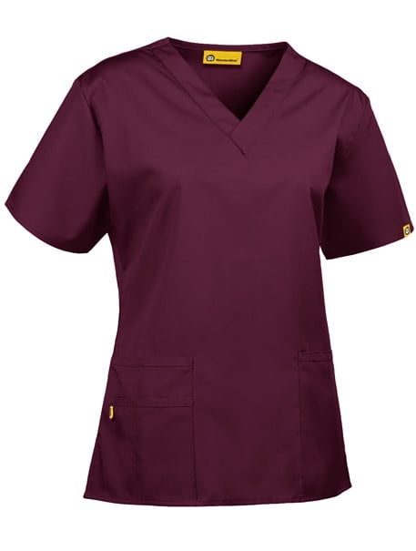 Download WonderWink - Wink Scrubs A The Bravo (CLONE) Scrub Top - Walmart.com - Walmart.com