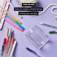 thumbnail image 4 of SAKURA Glaze 3D Ink Pen - 3D Ink Pen for Lettering, Drawing, Ornaments & More - Great for Art & Holiday Gifts, DIY Projects & Personalized Gifts for Mom - Assorted Colored - 10 Colors, 4 of 6