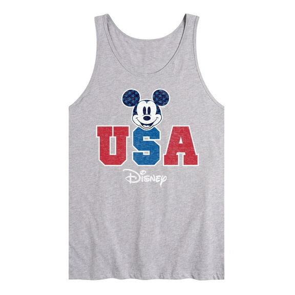 Disney - Americana - Mickey Usa - Men's Jersey Tank Top