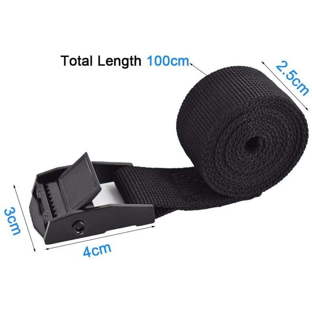 4Pcs Kayak Straps Tie Downs Heavy Duty Lashing Straps Roof Rack Straps