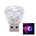 thumbnail image 1 of LED USB Car Interior Auto Light Neon Wireless Atmosphere Ambient Lamp Accessory*, 1 of 8
