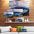 thumbnail image 3 of Clear Lake with Bright Sky - Impression sur Toile Paysage Extra Large, 3 of 4