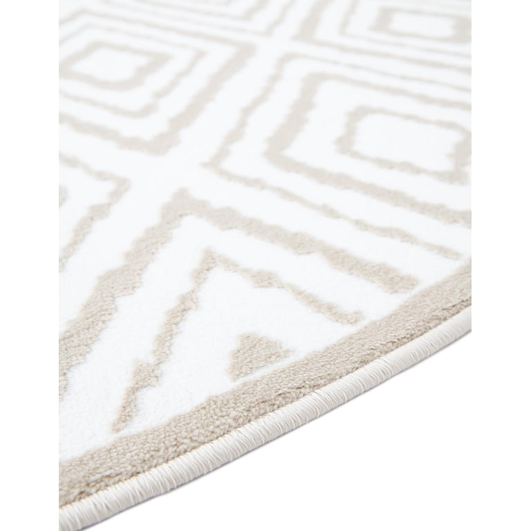 Unique Loom Hermitage Collection Area Rug - Loggias (7' x 10' Oval