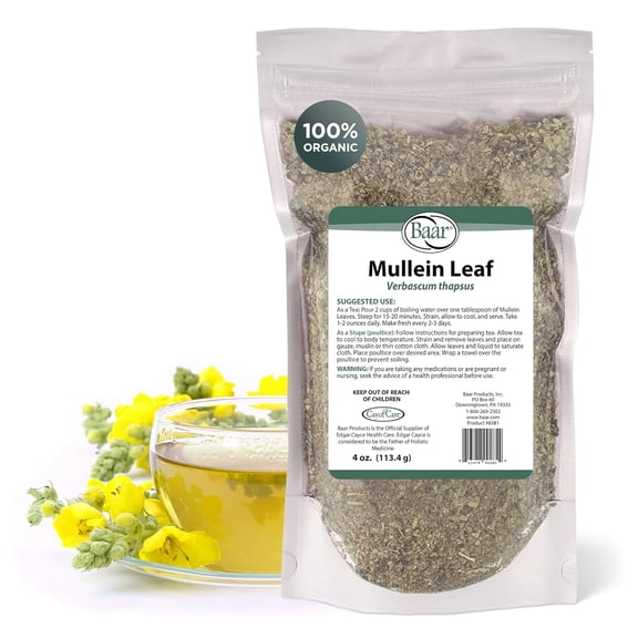 Mullein Leaf Tea, 4 oz