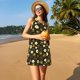 thumbnail image 3 of Disketp Honey Bees With Flowers para Vestido sin Mangas para Mujeres, Vestidos de Verano para Mujeres, Casual y Holgado para la Playa, 3 of 7