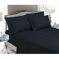 Super Soft, Breathable Sheet set,King, Black