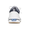 thumbnail image 2 of KEDS Womens White Comfort Logo Perforated Eyelet Rebel Round Toe Platform Lace-Up Athletic Sneakers 8.5 M, 2 of 3