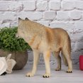 thumbnail image 3 of Brown Wolf Model Toy, Desktop Decoration Brown Wolf Model, Nice Gift Exquisite Workmanship for Baby, 3 of 8
