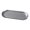 L, variant on KGJQ Stainless Steel Serving Tray Retro Japanese Style Oval Dessert Plate for Camping Rustic Towel Holder Dish for Home Kitchen Heavy Duty Metal Platter